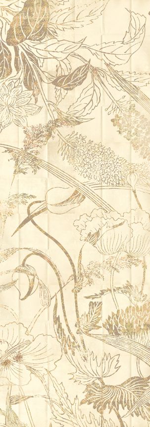 Wall mural, Flowers, leaves, DG3LEI1022, Wall Designs III, Khroma by Masureel