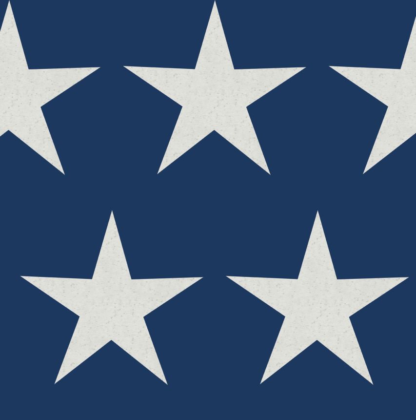 Blue wallpaper with stars, 118330, Next