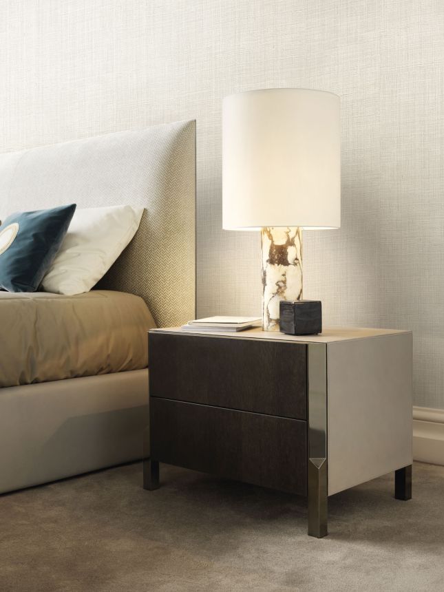 Luxury green wallpaper, fabric imitation, Z18919, Trussardi 7, Zambaiti Parati