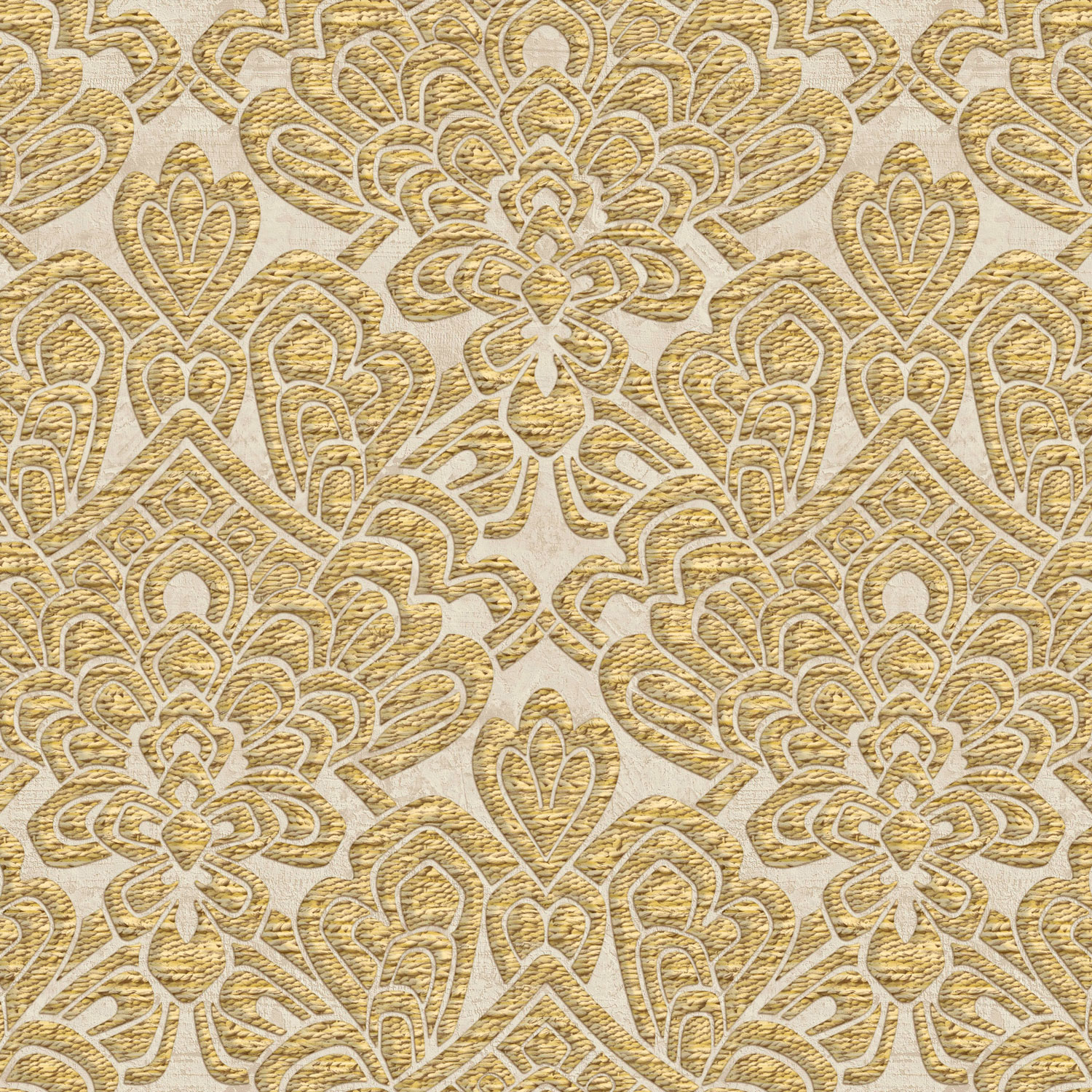 Luxurious gold-beige baroque wallpaper, Z18931, Trussardi 7, Zambaiti Parati