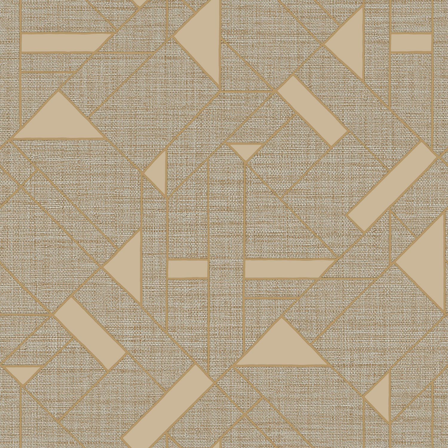 Luxury gray-brown geometric pattern wallpaper, Z18946, Trussardi 7, Zambaiti Parati