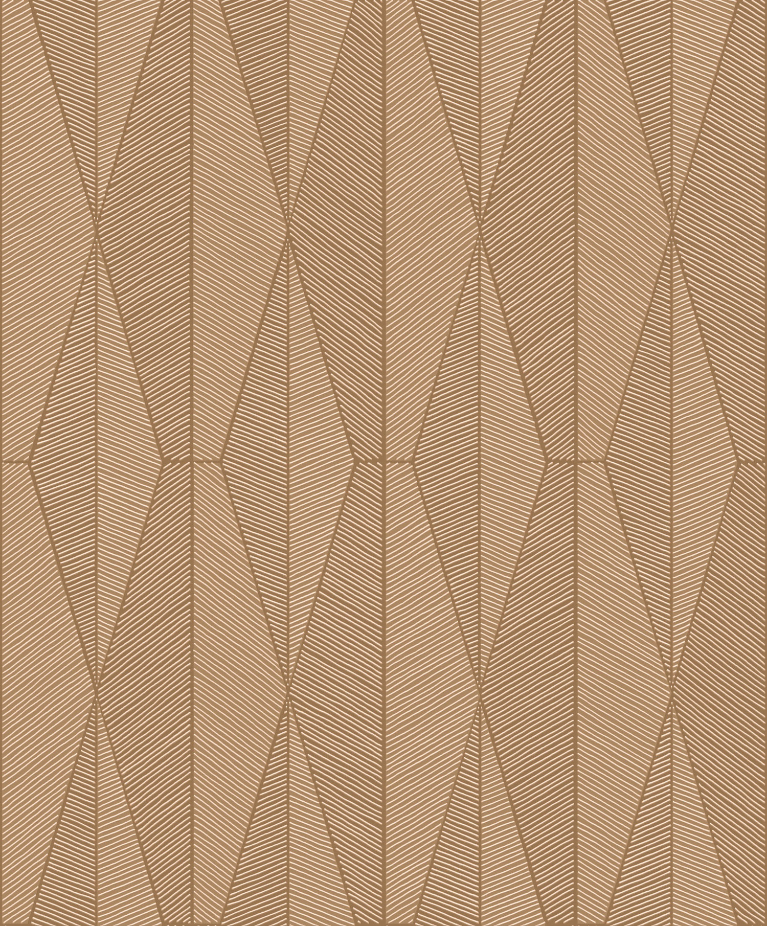 Brown geometric pattern wallpaper, YSA304, Mysa, Khroma by Masuree