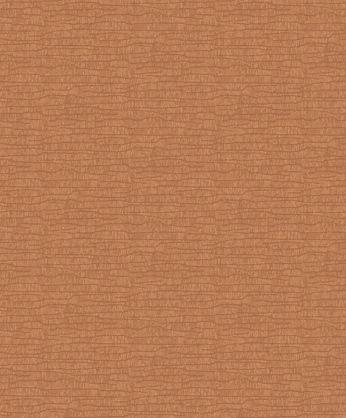 Terracotta non-woven wallpaper, YSA406, Mysa, Khroma by Masureel