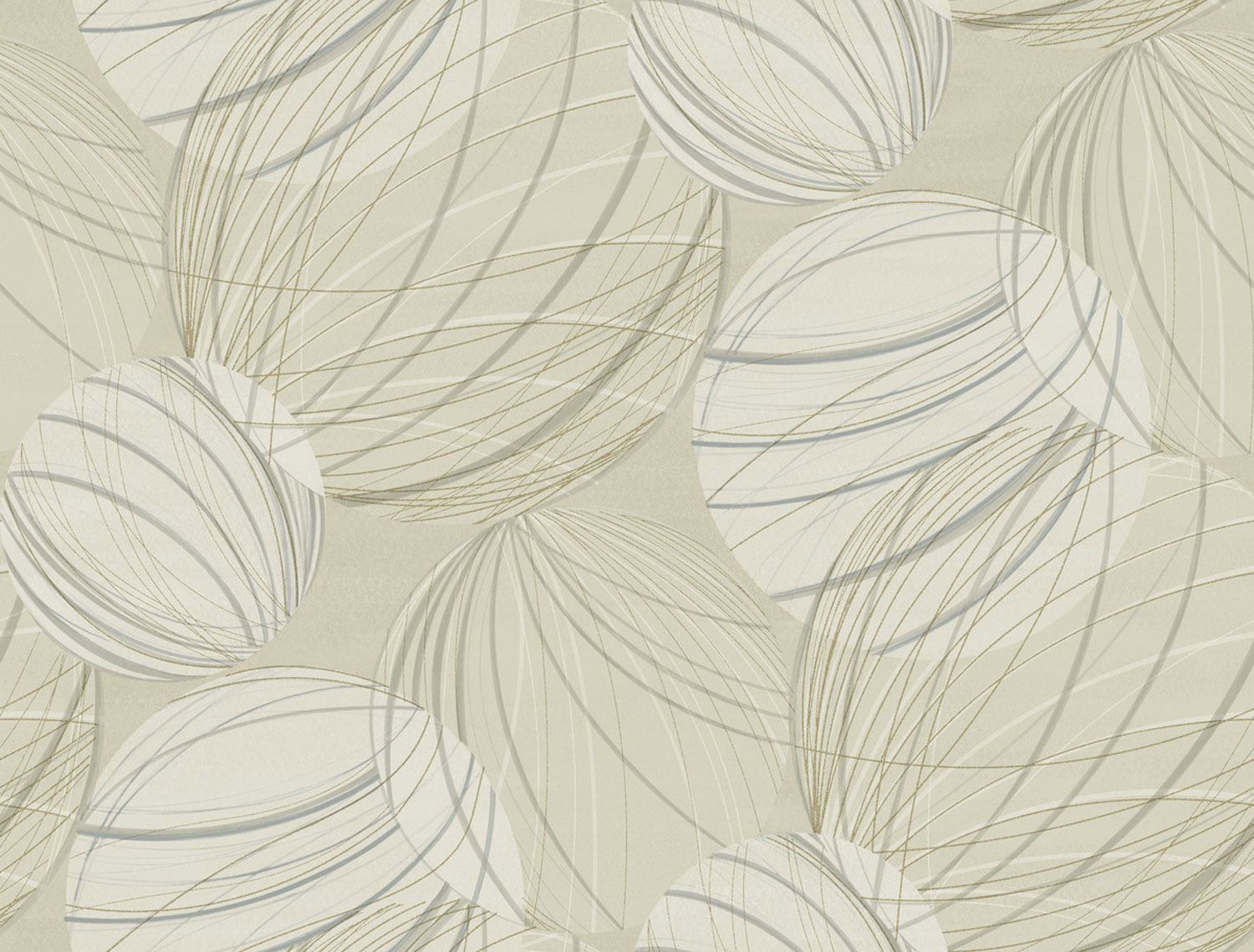 Beige geometric 3D wallpaper, EV3908, Candice Olson Casual Elegance, York