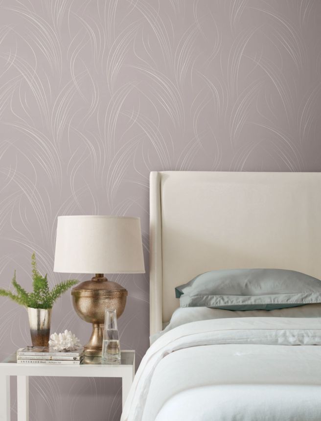 Elegant geometric wallpaper, EV3935, Candice Olson Casual Elegance, York