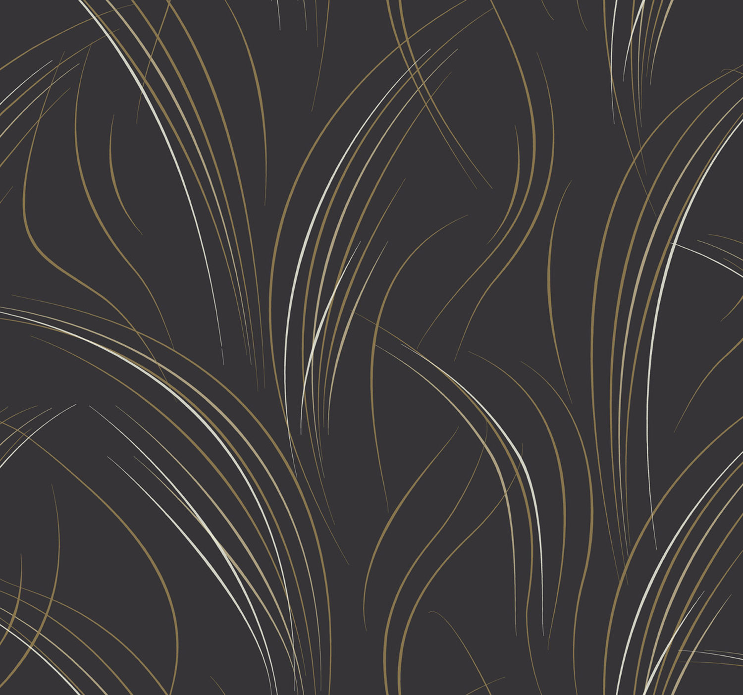 Elegant black geometric wallpaper, EV3938, Candice Olson Casual Elegance, York
