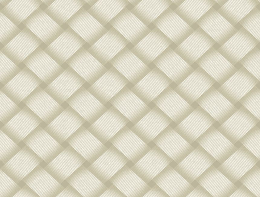 Beige geometric 3D wallpaper, EV3965, Candice Olson Casual Elegance, York
