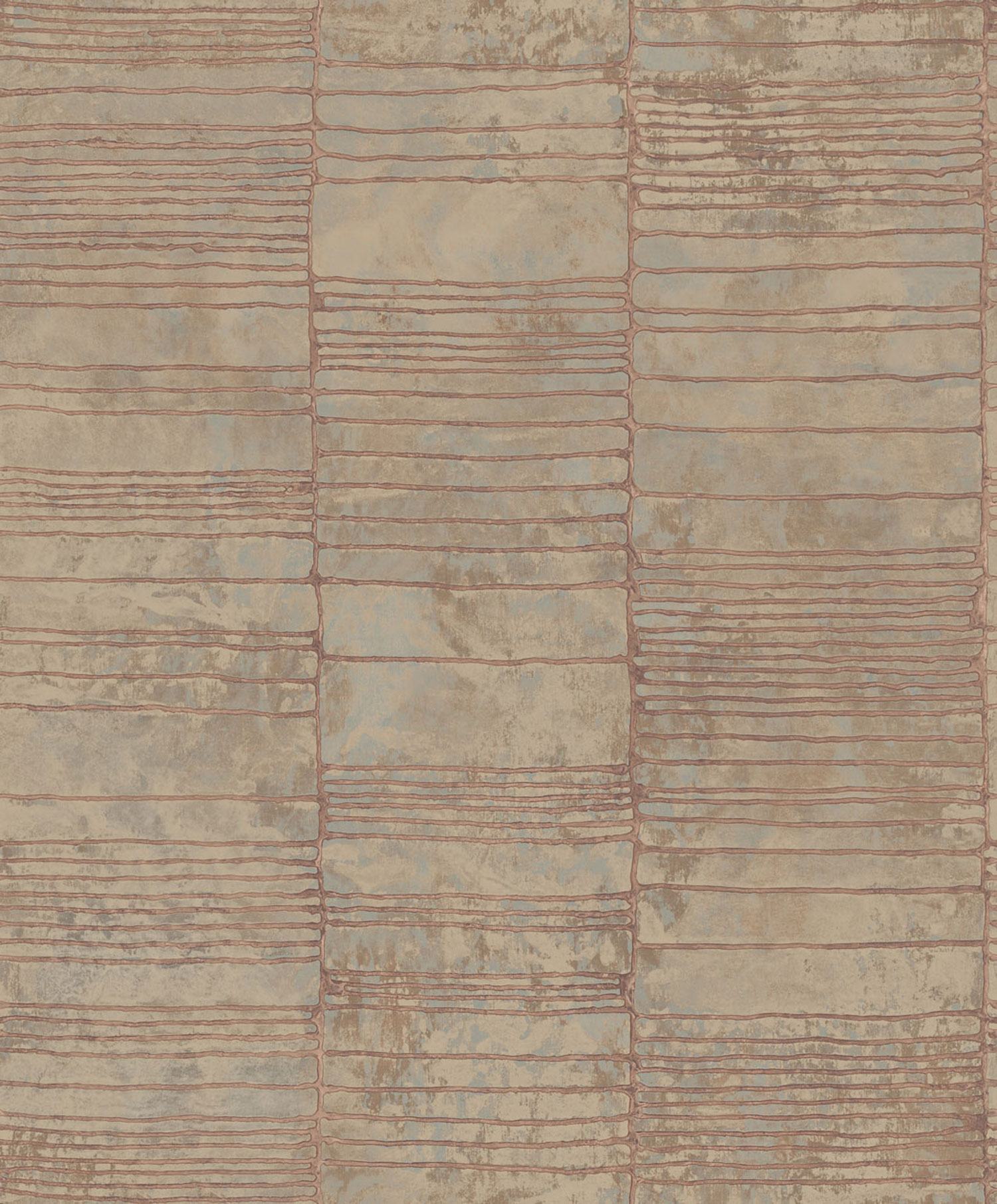 Luxury bronze geometric pattern wallpaper, 57425, Aurum II, Limonta