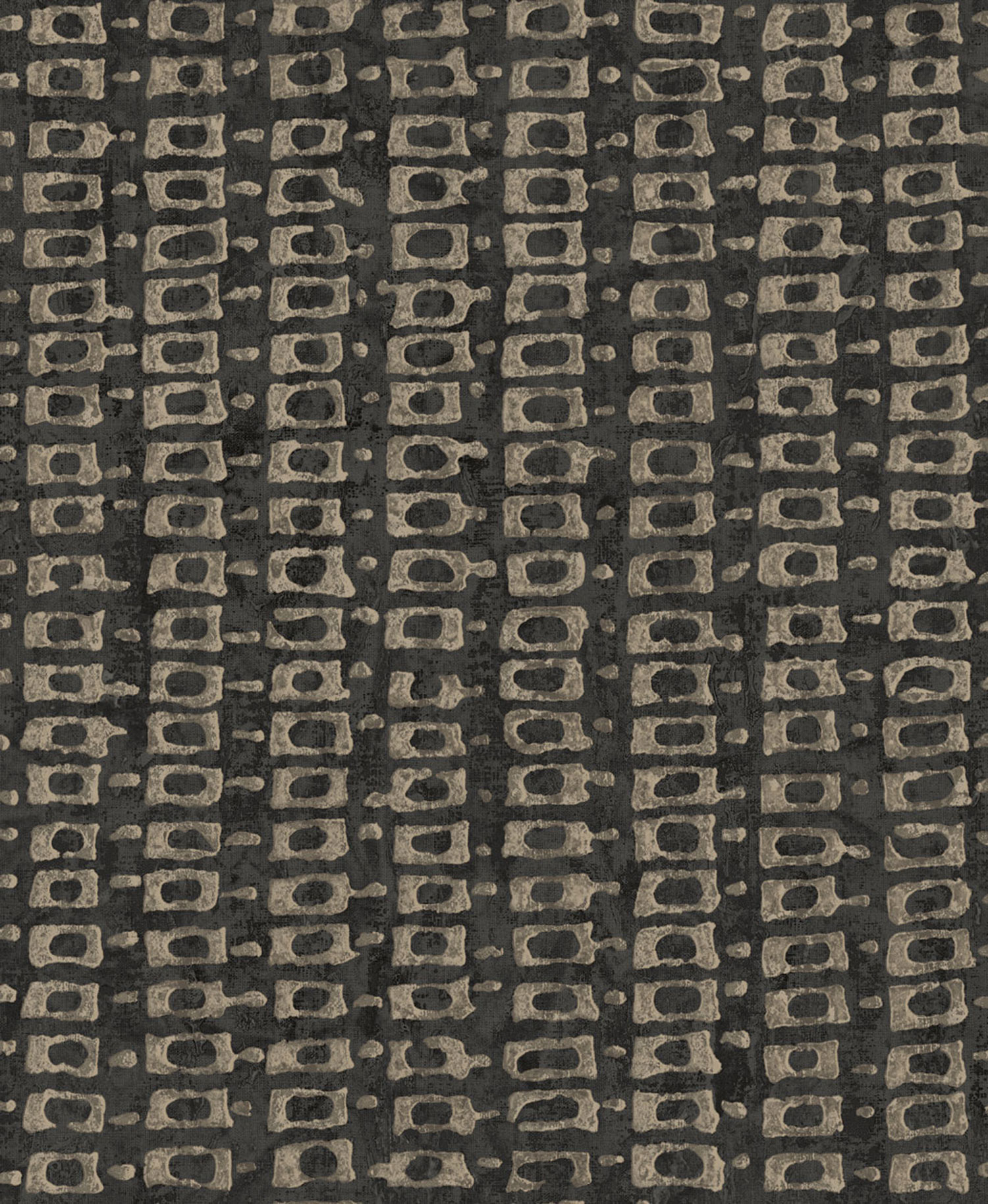 Luxury black geometric pattern wallpaper, 58708, Aurum II, Limonta