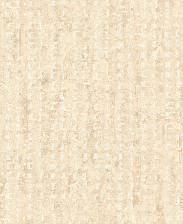 Luxury beige geometric pattern wallpaper, 58721, Aurum II, Limonta