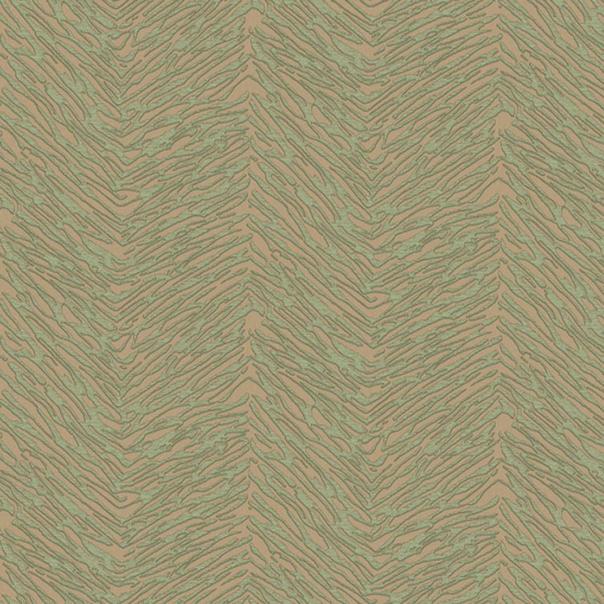 Green non-woven wallpaper, 07710, Makalle II, Limonta