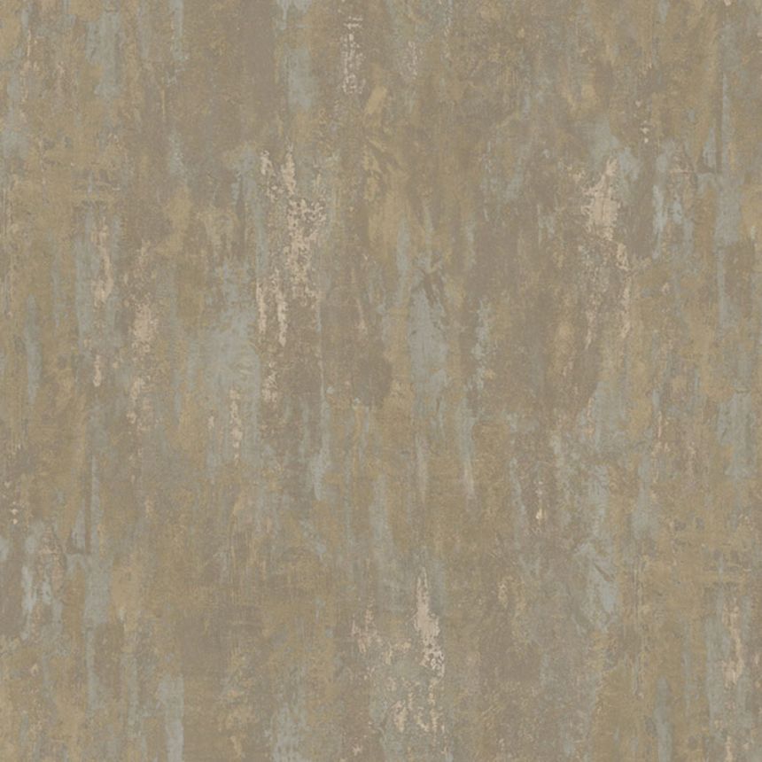 Gold-silver non-woven wallpaper, stucco,78628, Makalle II, Limonta