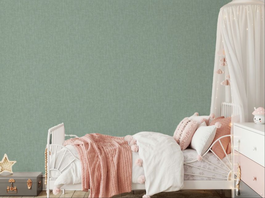 Wallpaper, green, fabric imitation, 30185, Energie, Pictura, Top Stripes, Parato by Cristiana Masi
