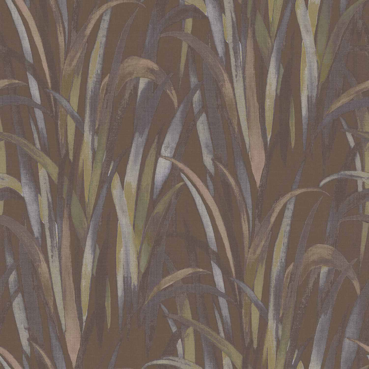 Brown wallpaper, grass leaves,  26409, Thai, Cristiana Masi by Parato