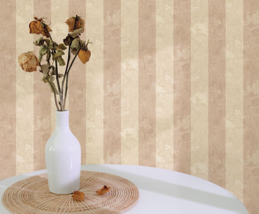 Gray-white striped wallpaper, Z77533, Savana, Zambaiti Parati