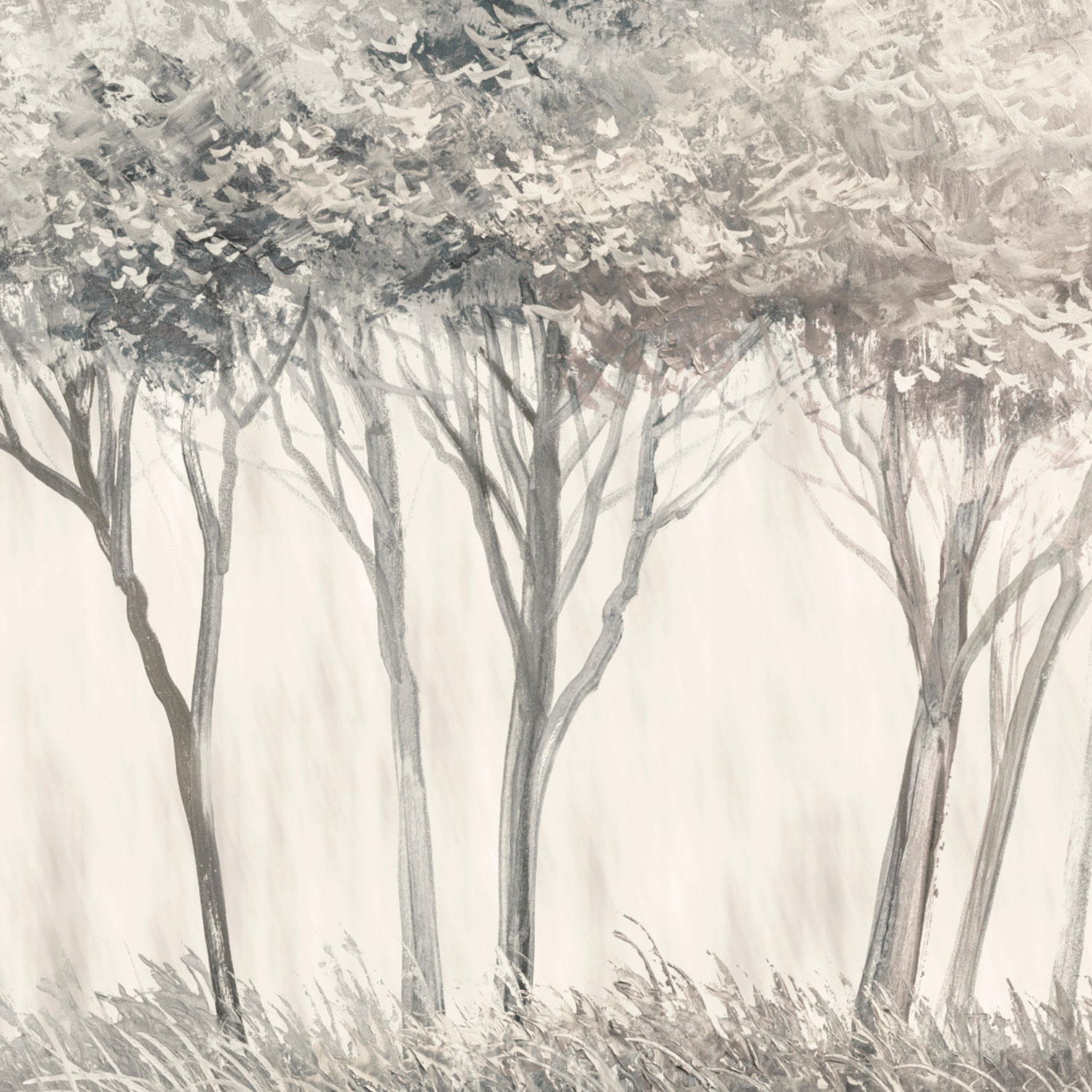 Luxury wall mural with trees, Z77559, Savana, Zambaiti Parati