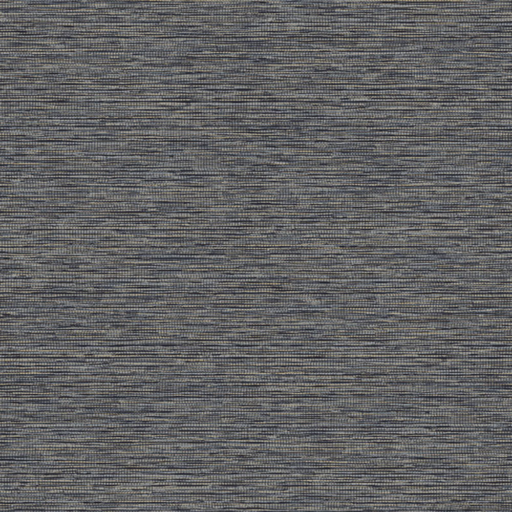 Non-woven wallpaper, blau, fabric imitation, NHW1011, Perla, Decoprint