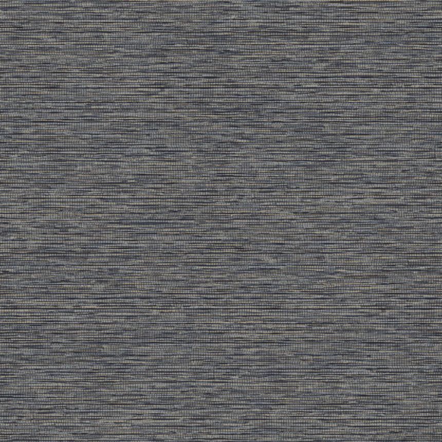 Non-woven wallpaper, blau, fabric imitation, NHW1011, Perla, Decoprint