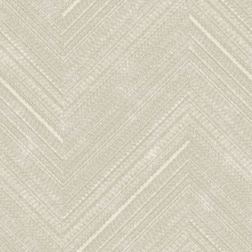 Non-woven wallpaper, gray-beige, fabric imitation, stripes, NHW1019, Perla, Decoprint