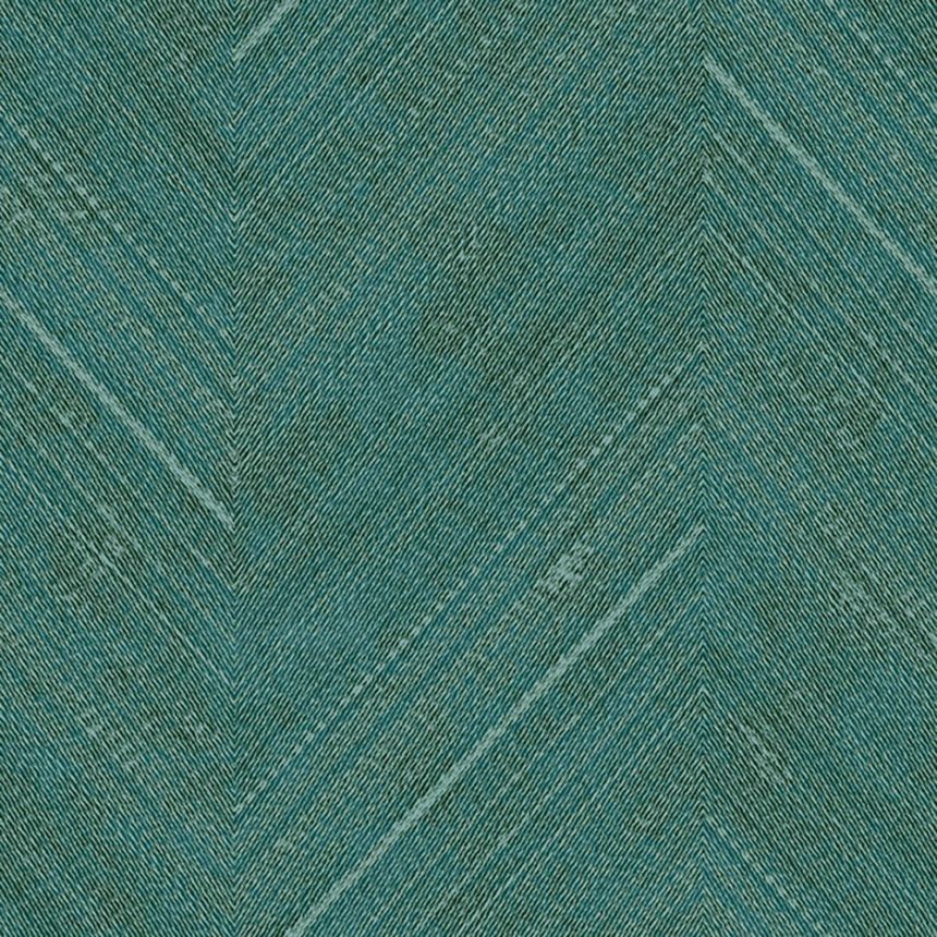Non-woven wallpaper, green, fabric imitation, stripes, NHW1020, Perla, Decoprint