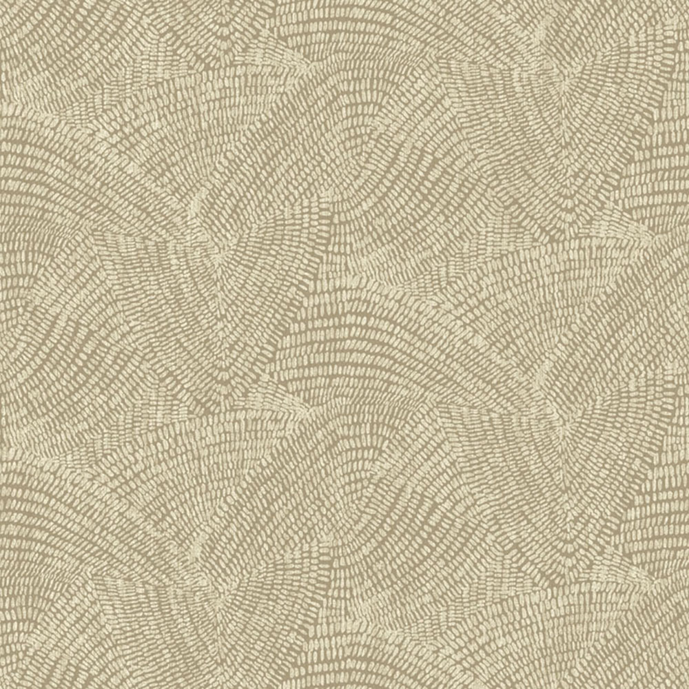 Graphic non-woven wallpaper, beige, NHW1025, Perla, Decoprint