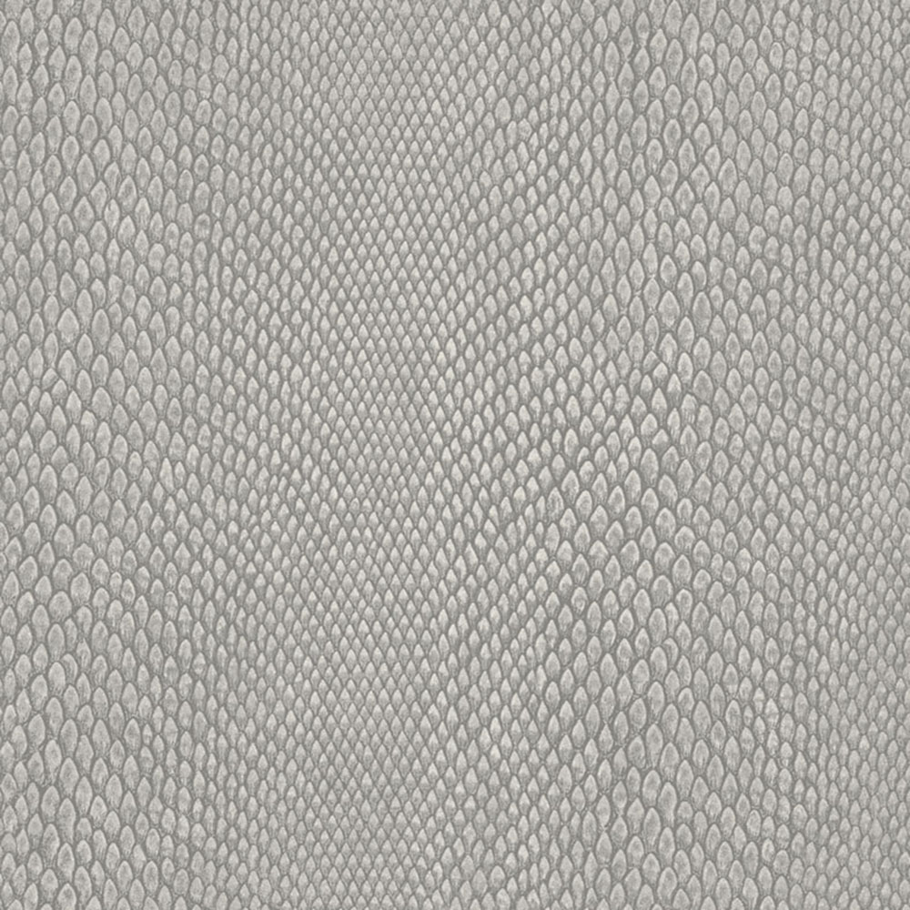 Non-woven wallpaper, gray-silver, skin imitation, NHW1036, Perla, Decoprint