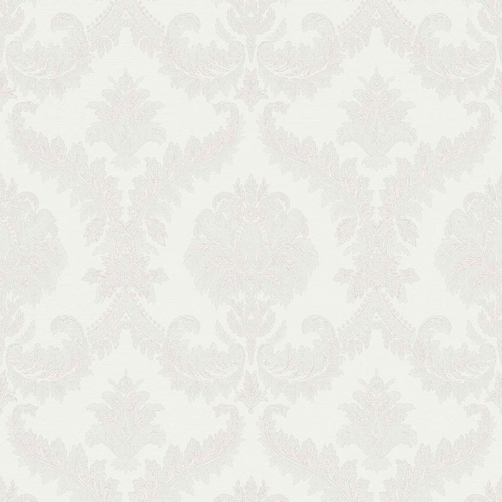 Cream non-woven baroque wallpaper, 33330, Tradizioni, Cristiana Masi by Parato