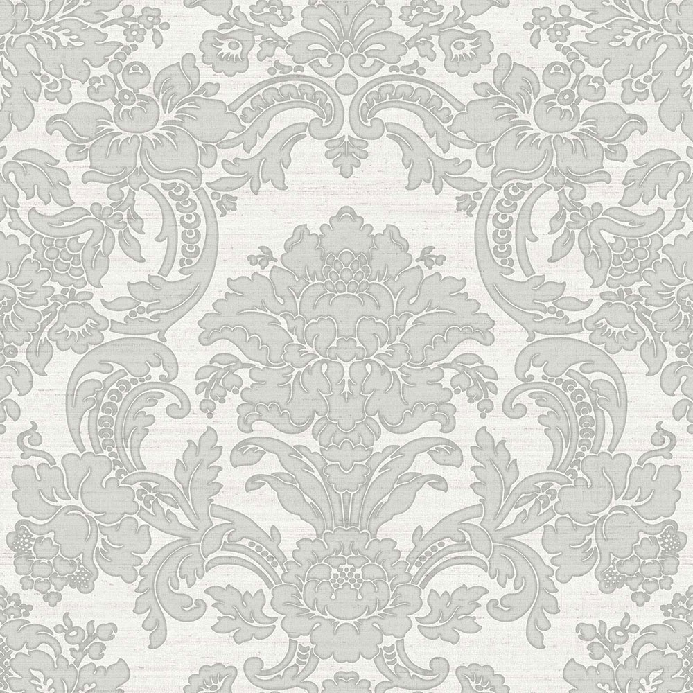 Sand color non-woven baroque wallpaper, 33341, Tradizioni, Cristiana Masi by Parato