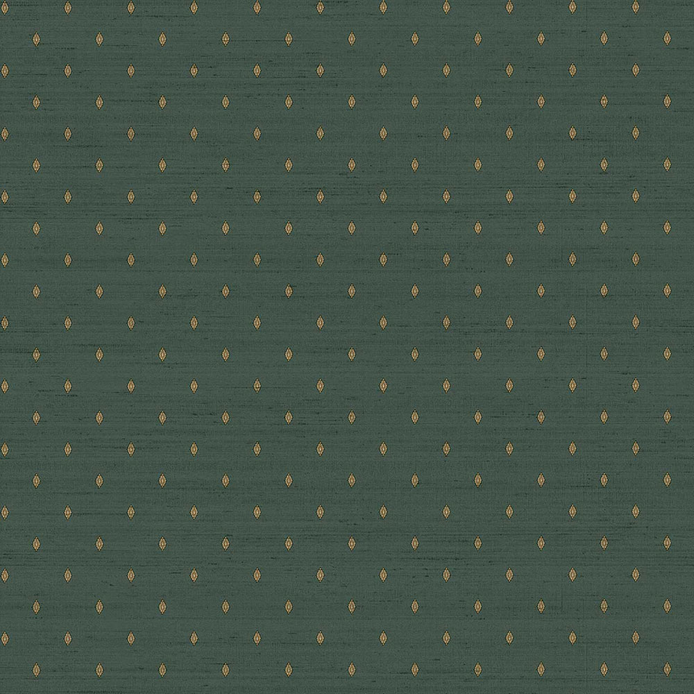 Green non-woven baroque wallpaper,, 33355, Tradizioni, Cristiana Masi by Parato