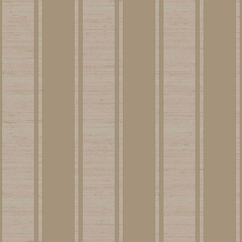 Sand color non-woven striped wallpaper, 33367, Tradizioni, Cristiana Masi by Parato