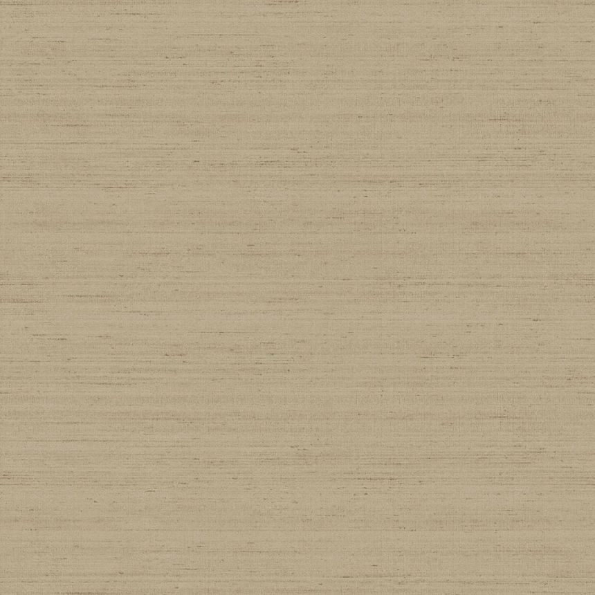 Brown-beige non-woven wallpaper, fabric imitation, 33392, Tradizioni, Cristiana Masi by Parato