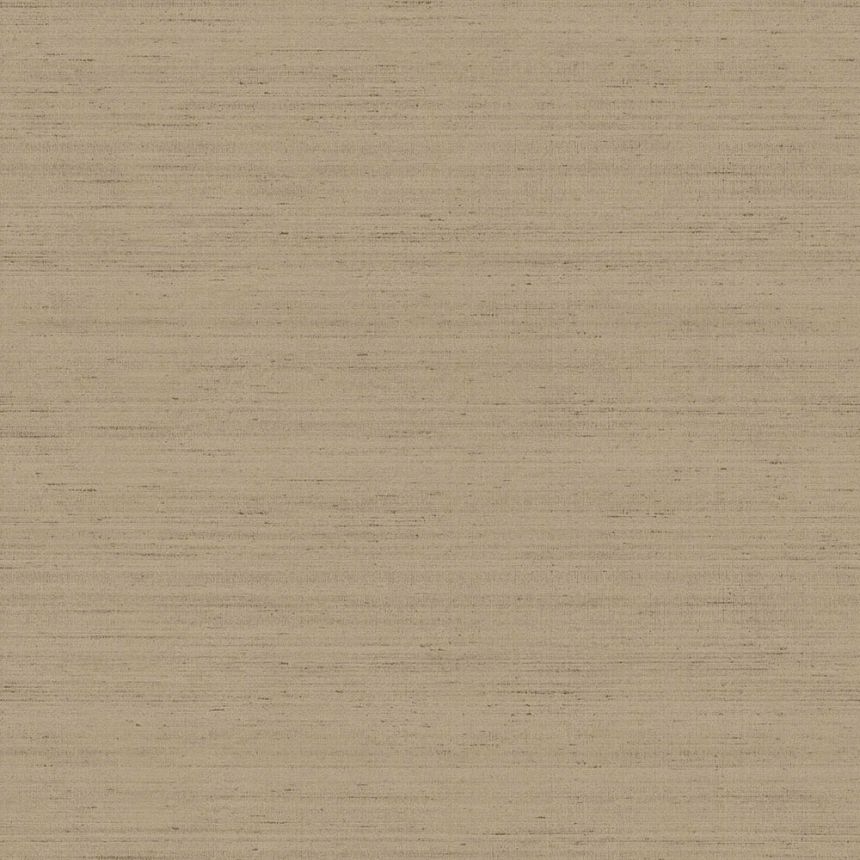 Brown non-woven wallpaper, fabric imitation, 33394, Tradizioni, Cristiana Masi by Parato