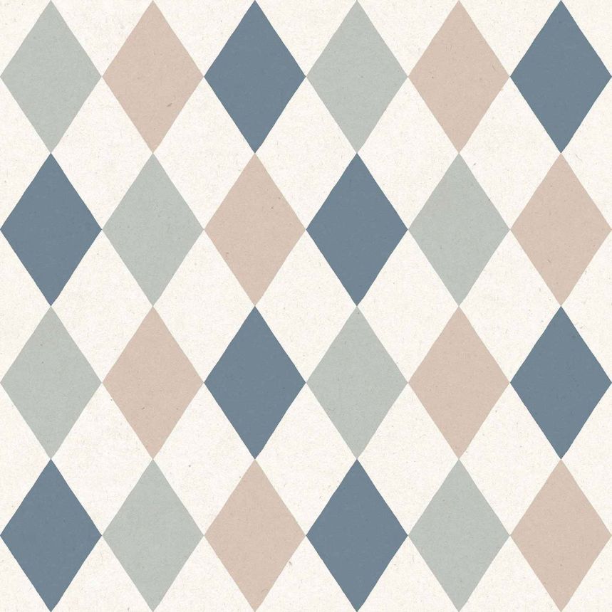 Non-woven wallpaper, diamonds, 17126, MiniMe, Cristiana Masi by Parato