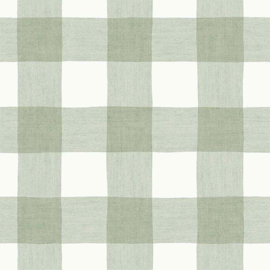 Green-white wallpaper, checkered, 17155, MiniMe, Cristiana Masi by Parato