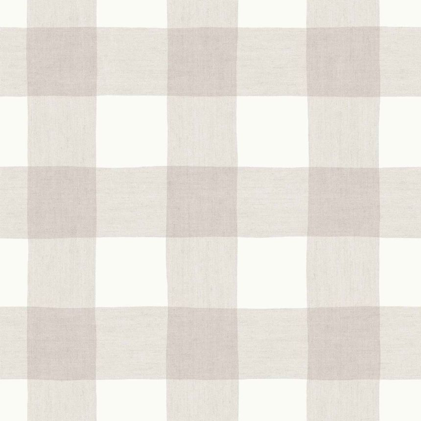 Beige-white wallpaper, checkered, 17159, MiniMe, Cristiana Masi by Parato