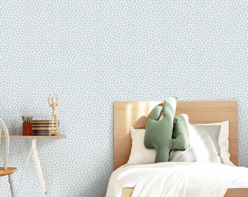 Blue non-woven wallpaper, 17183, MiniMe, Cristiana Masi by Parato