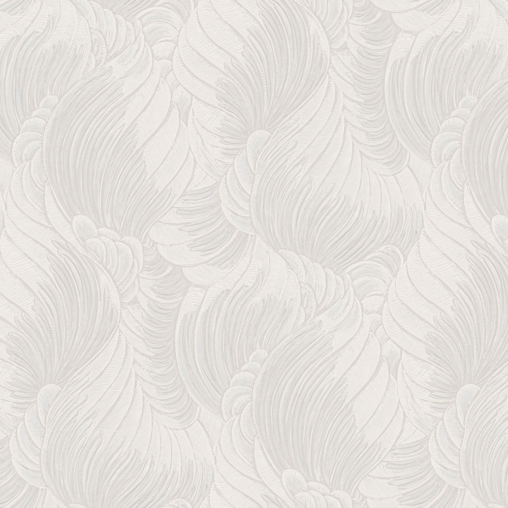 Luxury cream wallpaper with leaves, Z34910, Elie Saab 2
