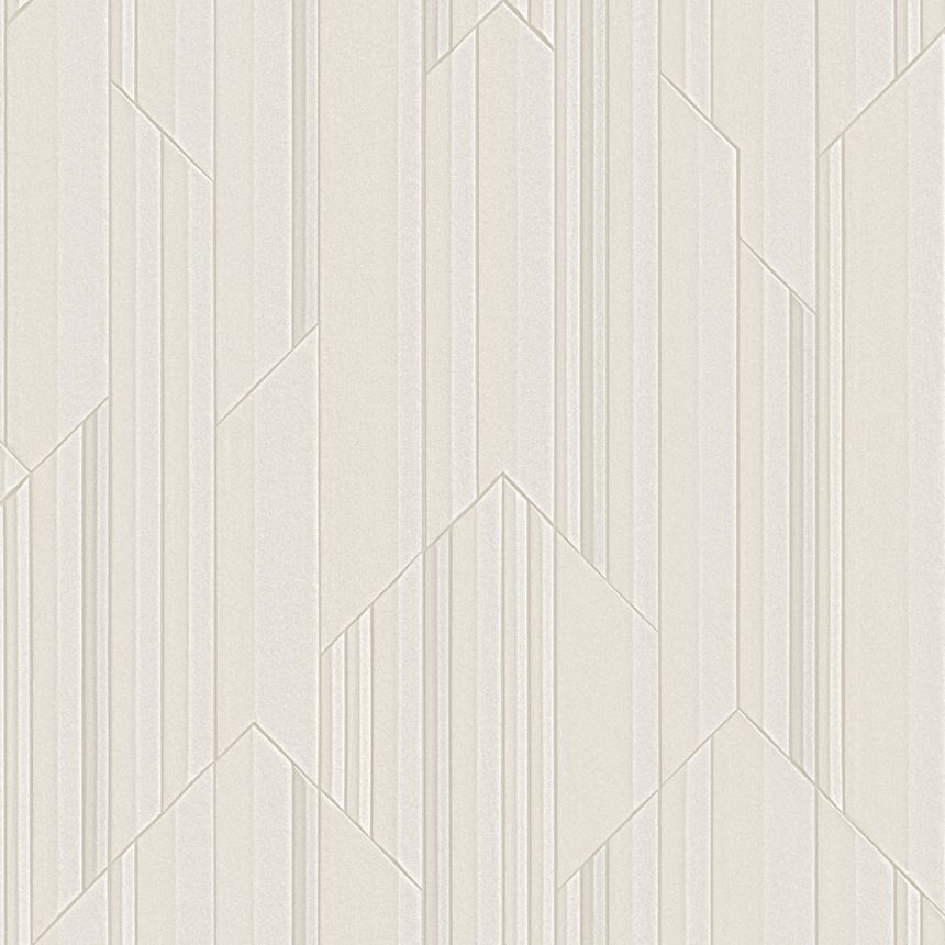 Luxury gray-beige geometric wallpaper, Z34915, Elie Saab 2
