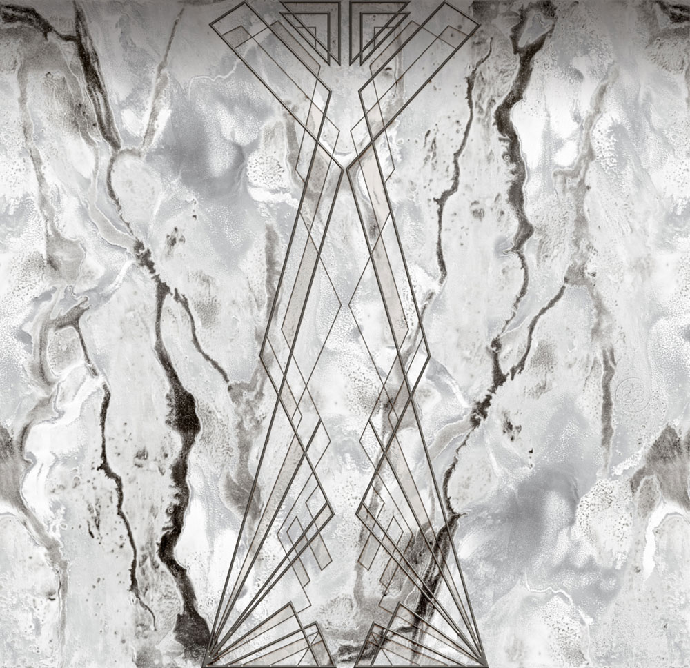 Luxury wall mural, Art Deco, marble, Z34959, Elie Saab 2
