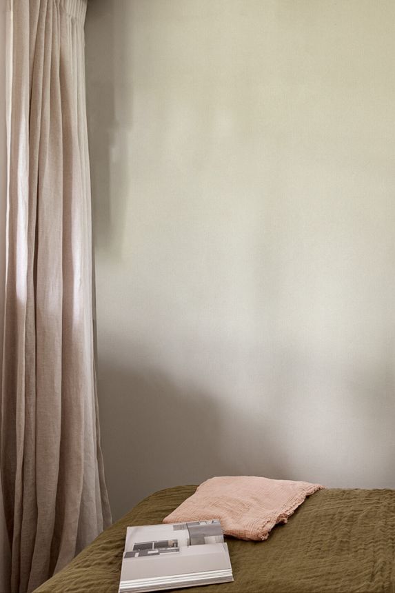 Non-woven wallpaper, cream, fabric imitation, PH1001, Perfect Harmony, Grandeco