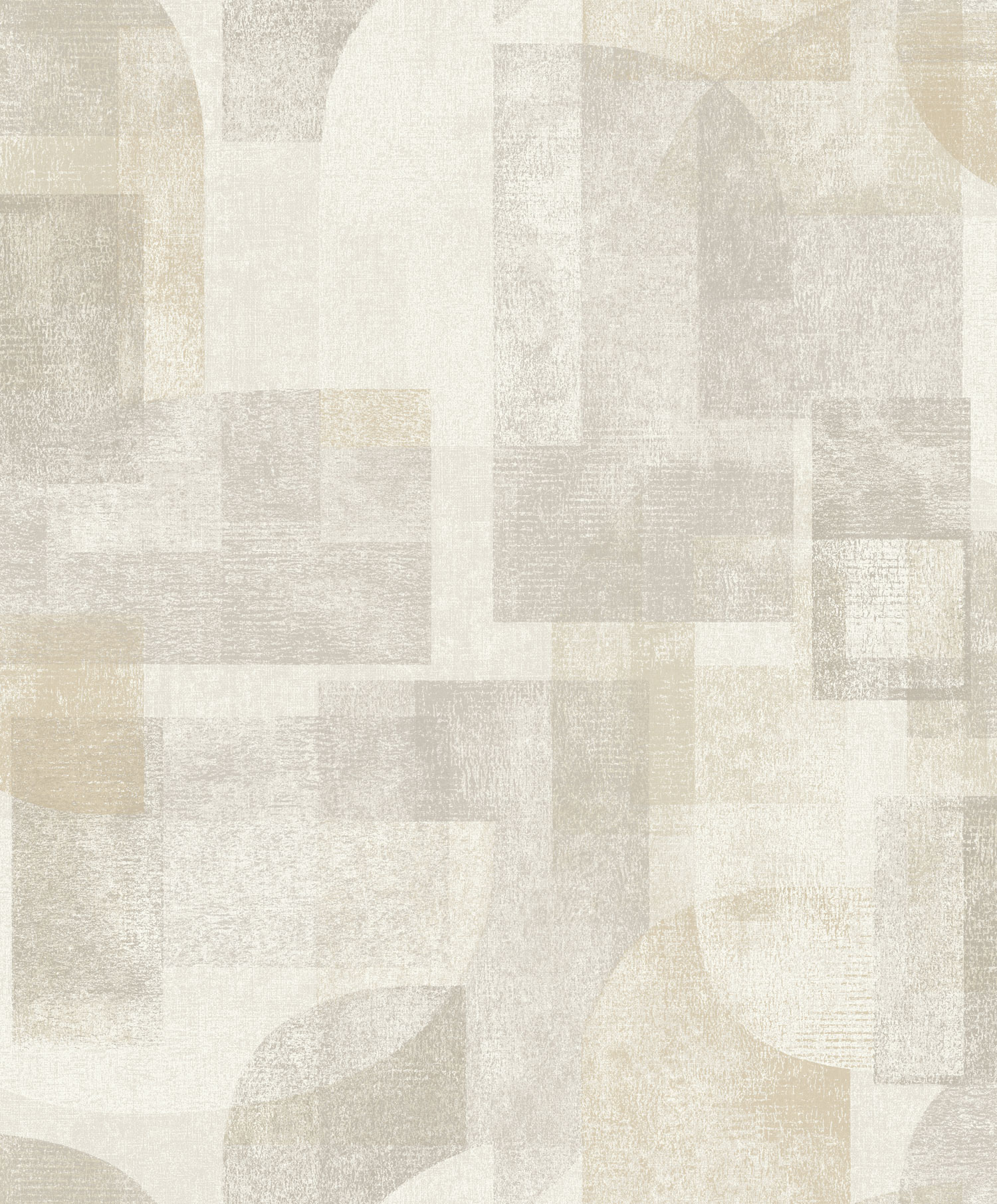 Geometric non-woven wallpaper, gray-beige, PH3504, Perfect Harmony, Grandeco