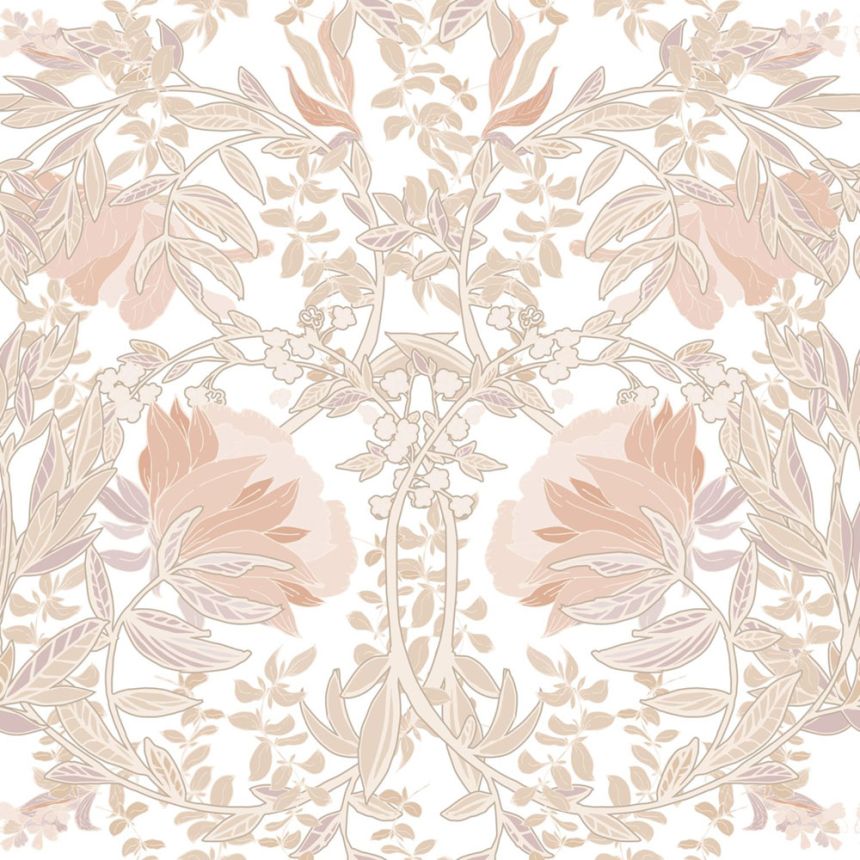 Floral non-woven wallpaper, 139613, Bloom, Esta Home
