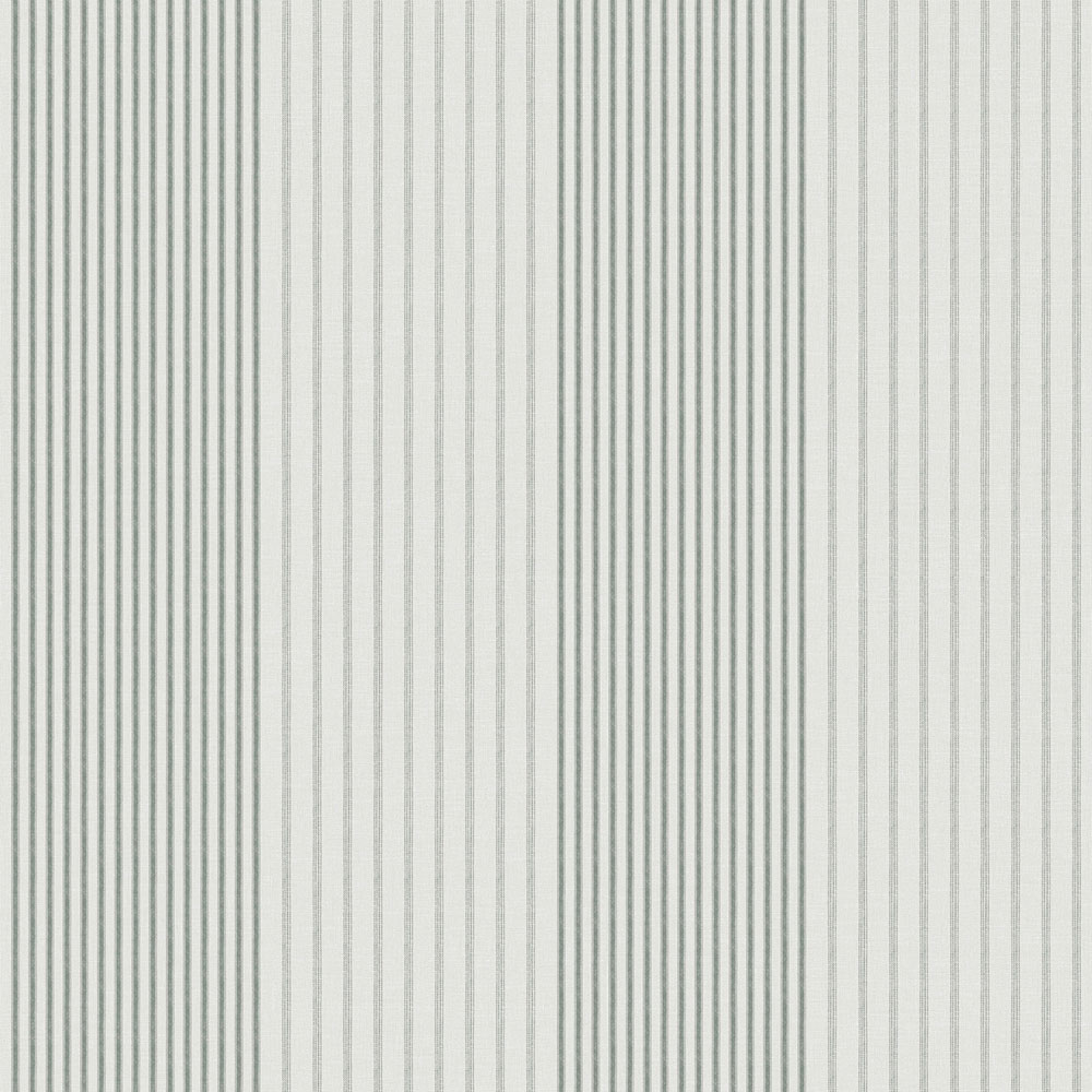 Non-woven wallpaper, green, stripes,  9811-4, Essential Stripes, ICH Wallcoverings