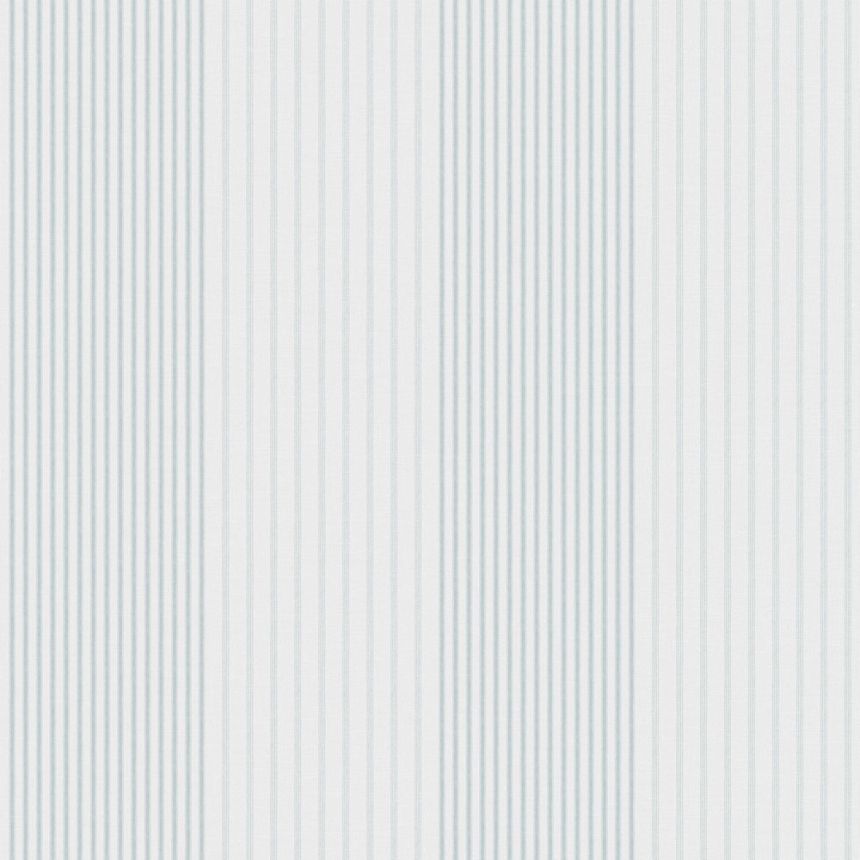 Non-woven wallpaper, blue, stripes,  9811-5, Essential Stripes, ICH Wallcoverings