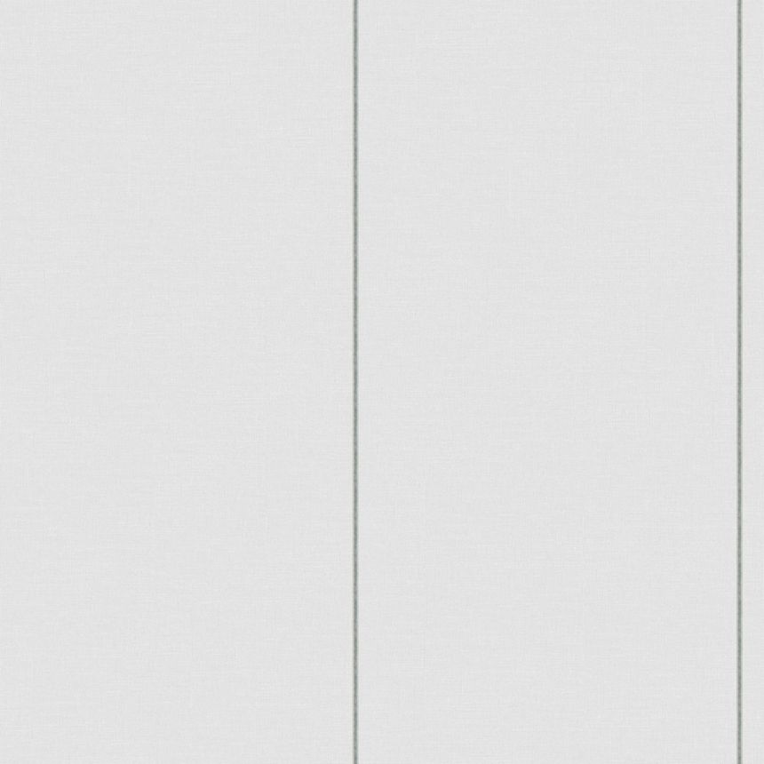 Non-woven wallpaper, green, stripes,  9812-4, Essential Stripes, ICH Wallcoveri