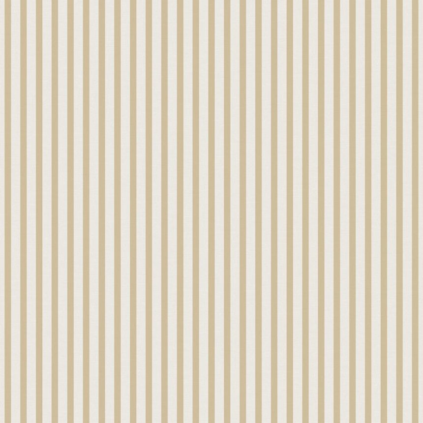 Non-woven wallpaper, beige, stripes,  9817-2, Essential Stripes, ICH Wallcoverings
