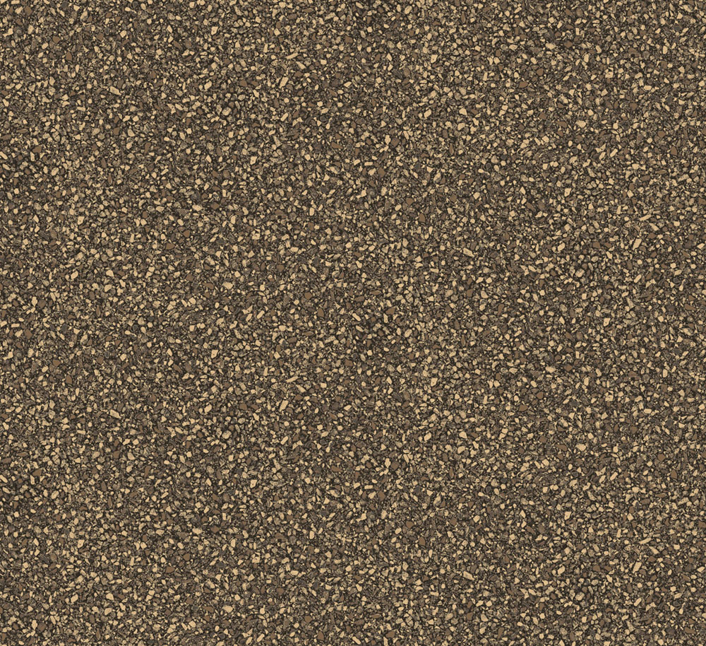 Non-woven wallpaper, brown-gold, stone, terrazzo, ROC005, Rock, Masureel