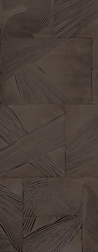 Geometric non-woven wall mural, DGROC3031-300, Rock, Masureel