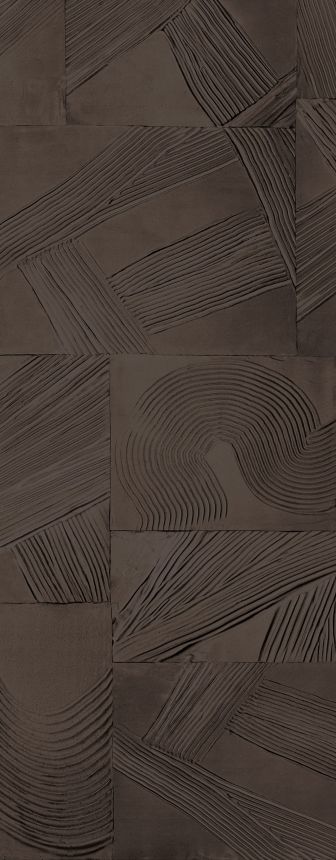 Geometric non-woven wall mural, DGROC3032-260, Rock, Masureel