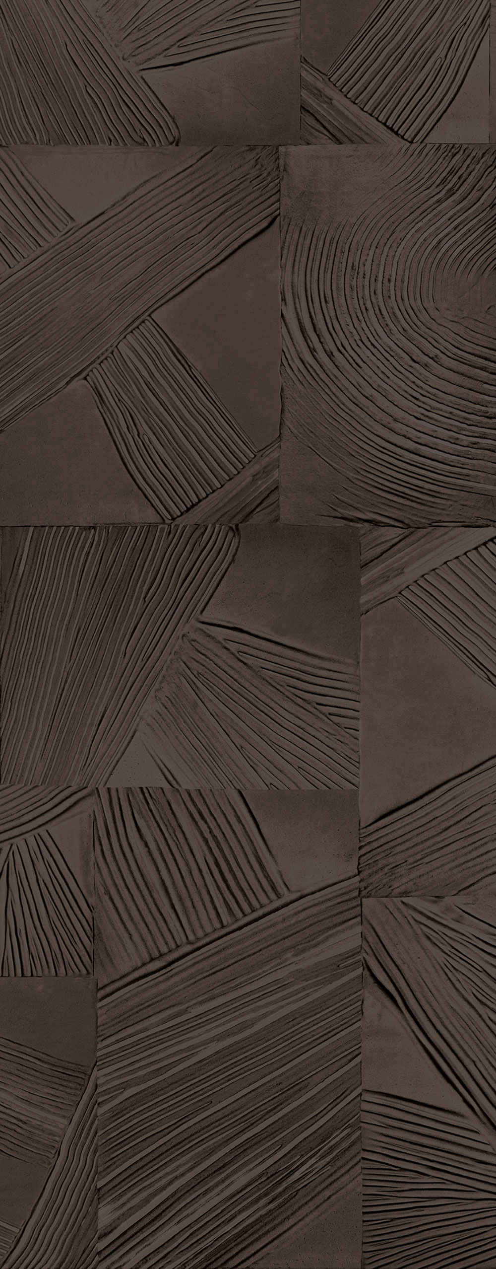 Geometric non-woven wall mural, DGROC3033-260, Rock, Masureel